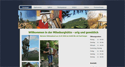 Desktop Screenshot of milseburghuette.com